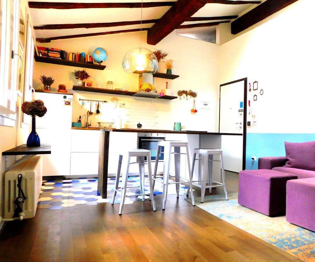 Bologna City Center Aldrovandi Flat Eksteriør billede